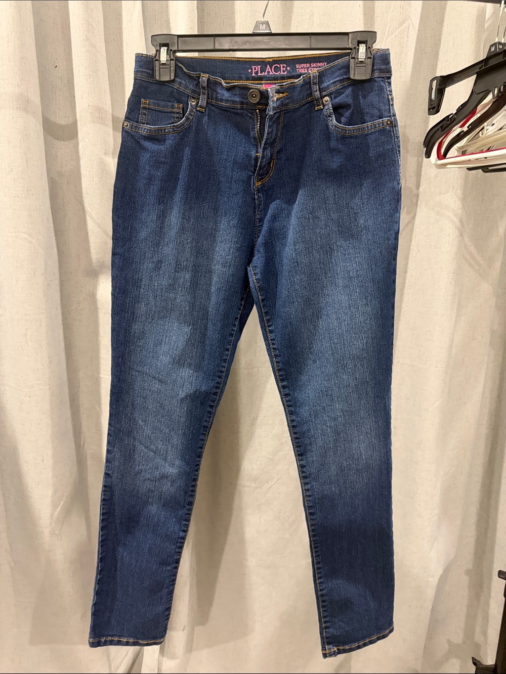 The Children's Place Girls' Dark Blue Skinny Jeans
